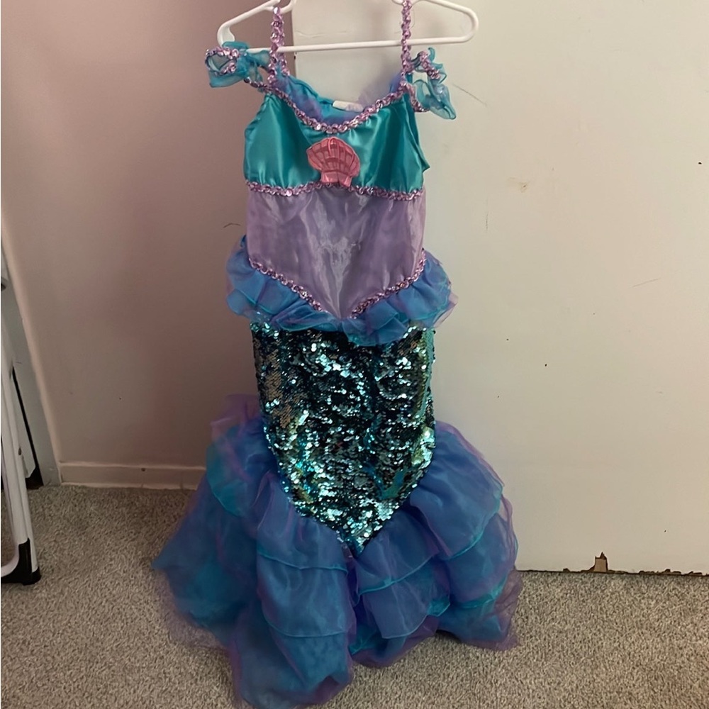 Halloween my little mermaid costume